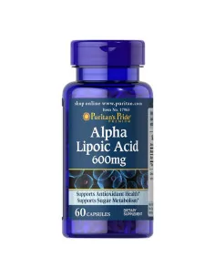 Puritan's Pride Kwas alfa liponowy ALA 600 mg 60 kapsułek