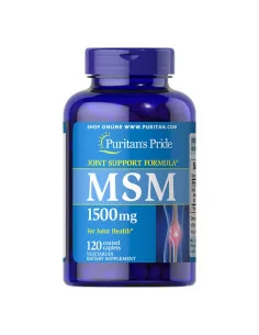 Puritan's Pride MSM Siarka organiczna 1500 mg 120 tabletek