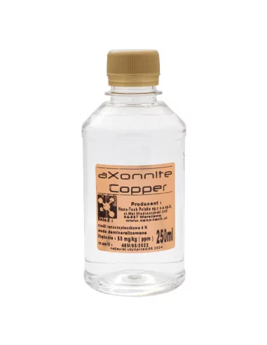 aXonnite Copper Miedziana woda koloidalna 250 ml 01
