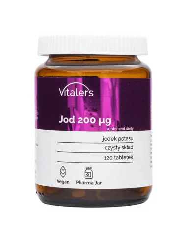 Vitaler's Jod 200 mcg 120 tabletek 01