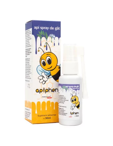 Apiphen Api Spray De Gat dla dzieci na ból gardła spray 01