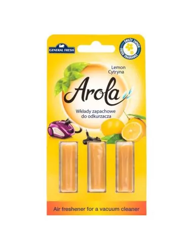 General Fresh Wkłady zapachowe do odkurzacza Arola cytryna 01