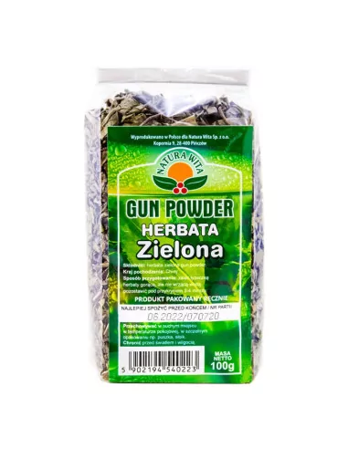 Natura Wita Herbata zielona Gun Powder 100 g