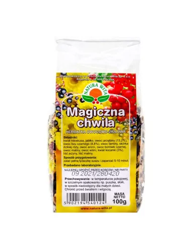 Natura Wita Herbata owocowo ziołowa Magiczna chwila 100 g