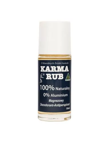 Karma Rub Dezodorant antyperspirant roll-on z naturalnym magnezem w kulce 50 ml 01