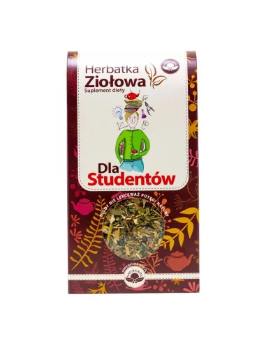 Natura Wita Herbatka ziołowa Dla studentów 100 g