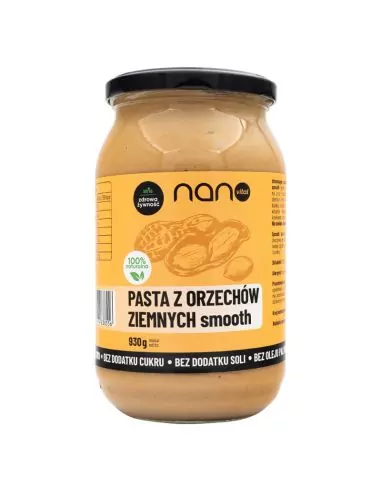 Nanovital Pasta z orzechów ziemnych smooth 930 g 01