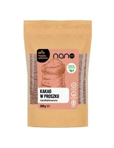 Nanovital Kakao w proszku niealkalizowane 200 g