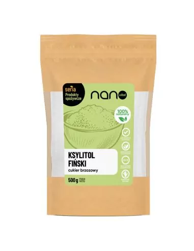 Nanovital Ksylitol fiński cukier brzozowy 500 g 01