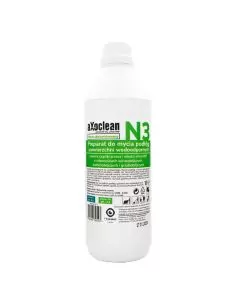 aXoclean N3 preparat do mycia podłóg i powierzchni wodoodpornych 1l