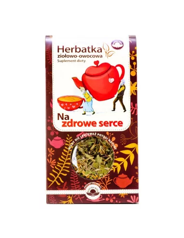 Natura Wita Herbatka ziołowo owocowa Na zdrowe serce 80 g