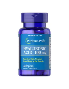 Puritan's Pride Kwas hialuronowy 100 mg 30 kapsułek