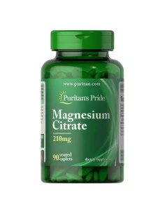 Puritan's Pride Cytrynian magnezu 210 mg 90 tabletek