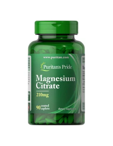 Puritan's Pride Cytrynian magnezu 210 mg 90 tabletek