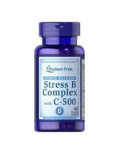 Puritan's Pride Stress B-Complex z witaminą C-500 60 tabletek