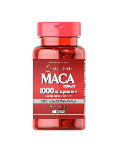 Puritan's Pride Maca ekstrakt 1000 mg 60 kapsułek