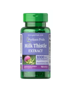 Puritan's Pride Milk Thistle Ostropest plamisty ekstrakt 1000 mg 90 kapsułek