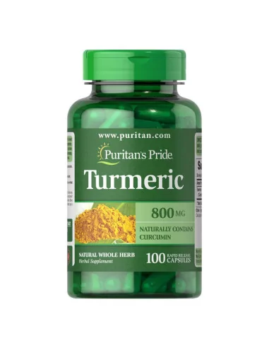 Puritan's Pride Turmeric Kurkuma 800 mg 100 kapsułek