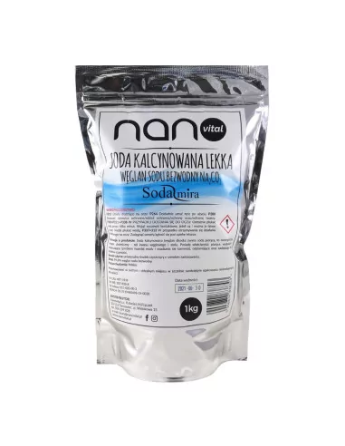 Nanovital Soda kalcynowana lekka bezwodna 1 kg