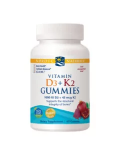 Nordic Naturals Vitamin D3+K2 Gummies 60 żelków