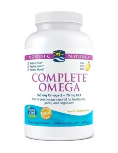 Nordic Naturals Complete Omega + GLA cytrynowy 180 kapsułek