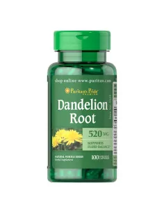 Puritan's Pride Dandelion Root Mniszek lekarski ekstrakt 520 mg 100 kapsułek