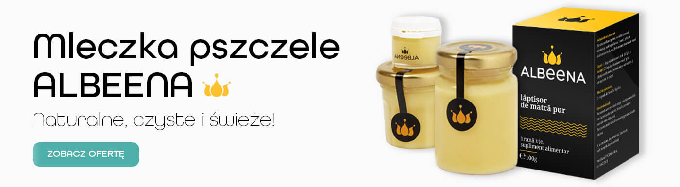 świeże mleczko pszczele albeena